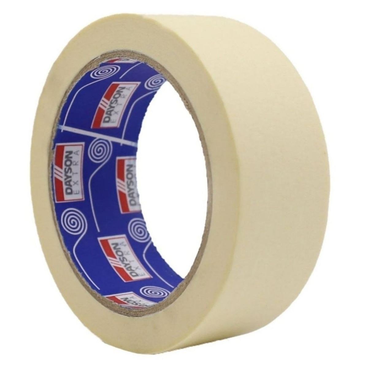 DAYSON Maskeleme Bandı Extra 36 mm x 35 mt - Profesyonel İz Bırakmayan Geniş Oto Boyacı ve Yüzey Koruma Bandı