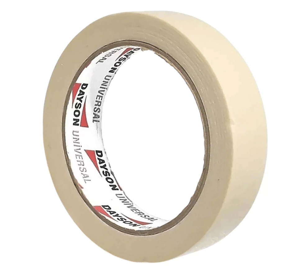DAYSON Maskeleme Bandı Universal 18 mm x 35 mt - Profesyonel İz Bırakmayan Genel Amaçlı Boyacı ve Koruma Bandı