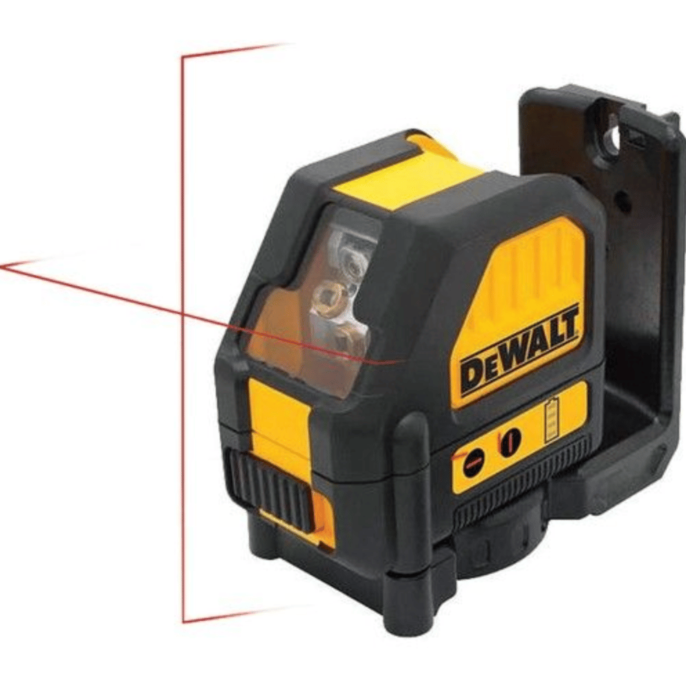 DEWALT Artı Lazer 10.8V Kırmızı Li-Ion - Profesyonel Akülü Çapraz Çizgi Hizalama
