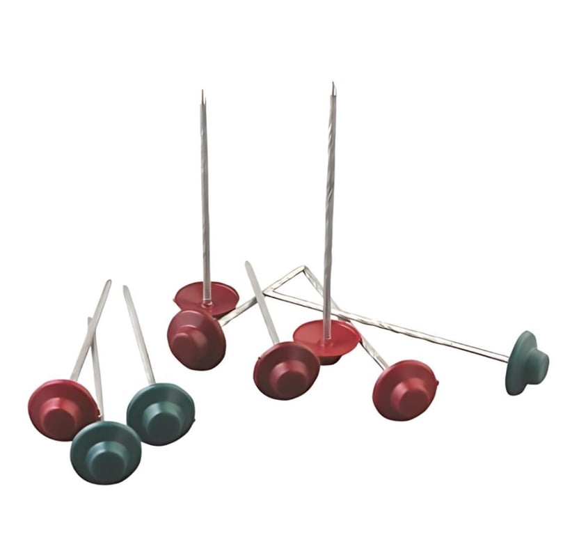 HIRDAVATMARK Çatı Çivisi Sabit 8 cm (400 Adet) - Profesyonel Geniş Başlı Pulsuz Çelik Onduline ve Çatı Çivisi