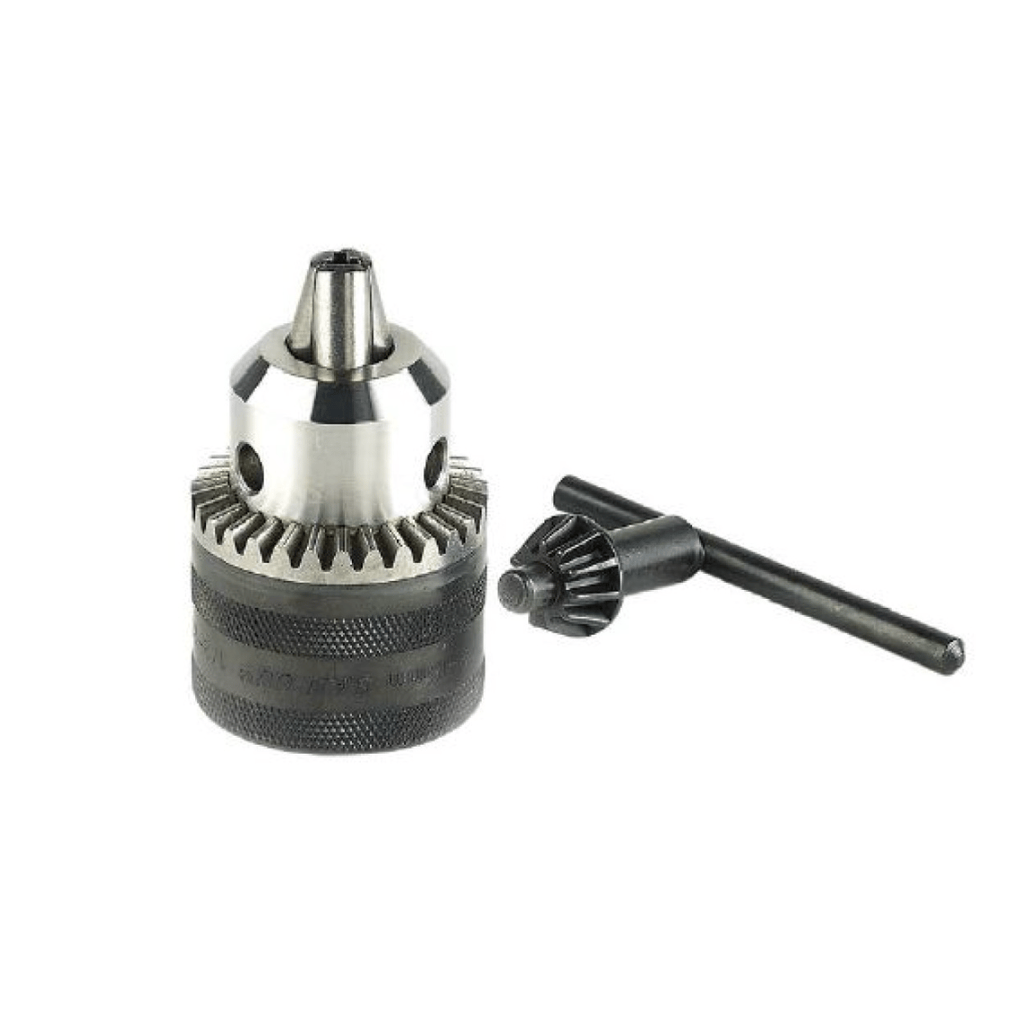I-ZET 1.5-10 mm 1/2''-20 Anahtarlı Mandren - Profesyonel Darbeli Matkap Uyumlu Çelik Mandren, Standart Mil Geçme Yedek Matkap Başlığı