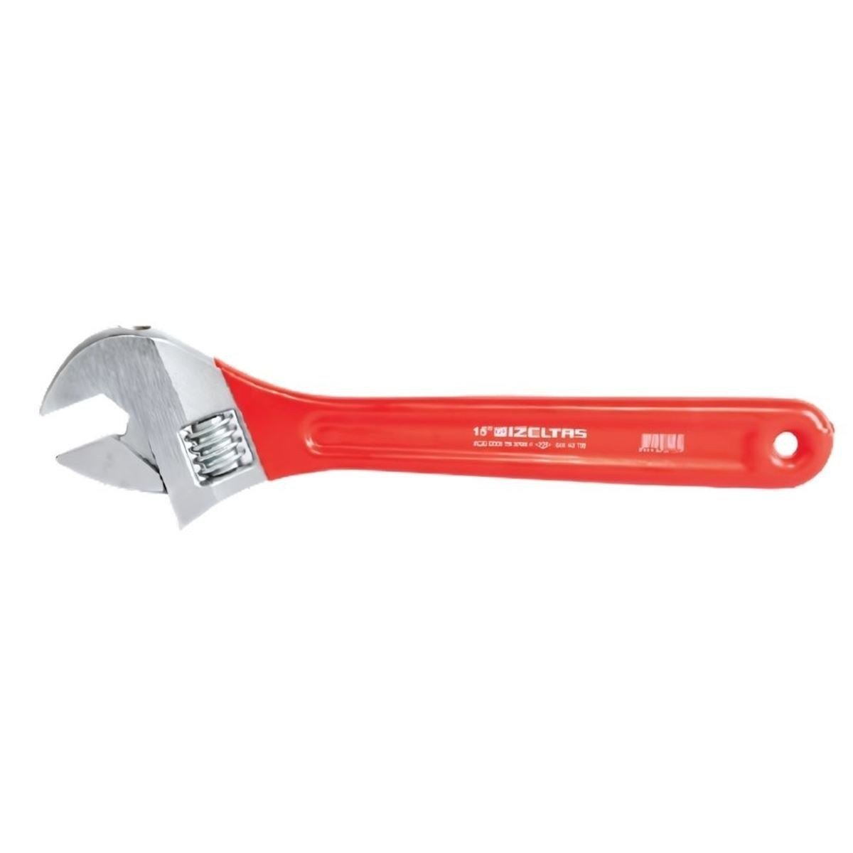 İZELTAŞ 0600011006 Kurbağacık Anahtar 150 mm 6'' - Endüstriyel Kalibrasyon ve Mikro Tesisat Tipi Krom Vanadyum Ayarlı Somun Anahtarı