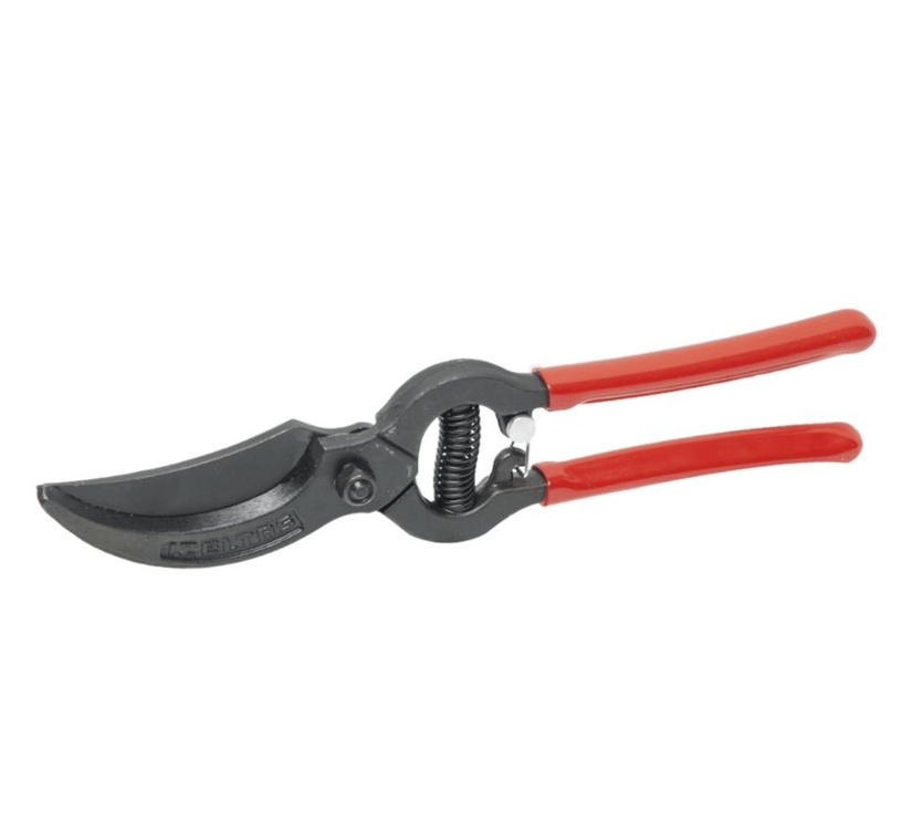 İZELTAŞ 6710270230 Lüks Bağ Bahçe Makası 230 mm - Profesyonel Dövme Çelik Kalın Dal ve Budama Makası