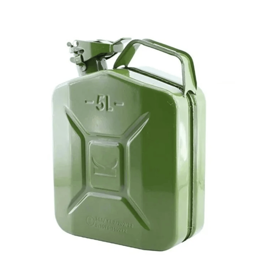 KINGCANS BBC05 Metal Yakıt Bidonu 5 Lt – Kompakt ve Dayanıklı Yakıt Kabı