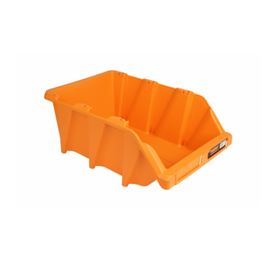MANO R45 Sarı Avadanlık Kutu No:45 (350x565x225 MM) - Profesyonel Dev Boy Ağır Hizmet Tipi İstiflenebilir Plastik Depo Kutusu