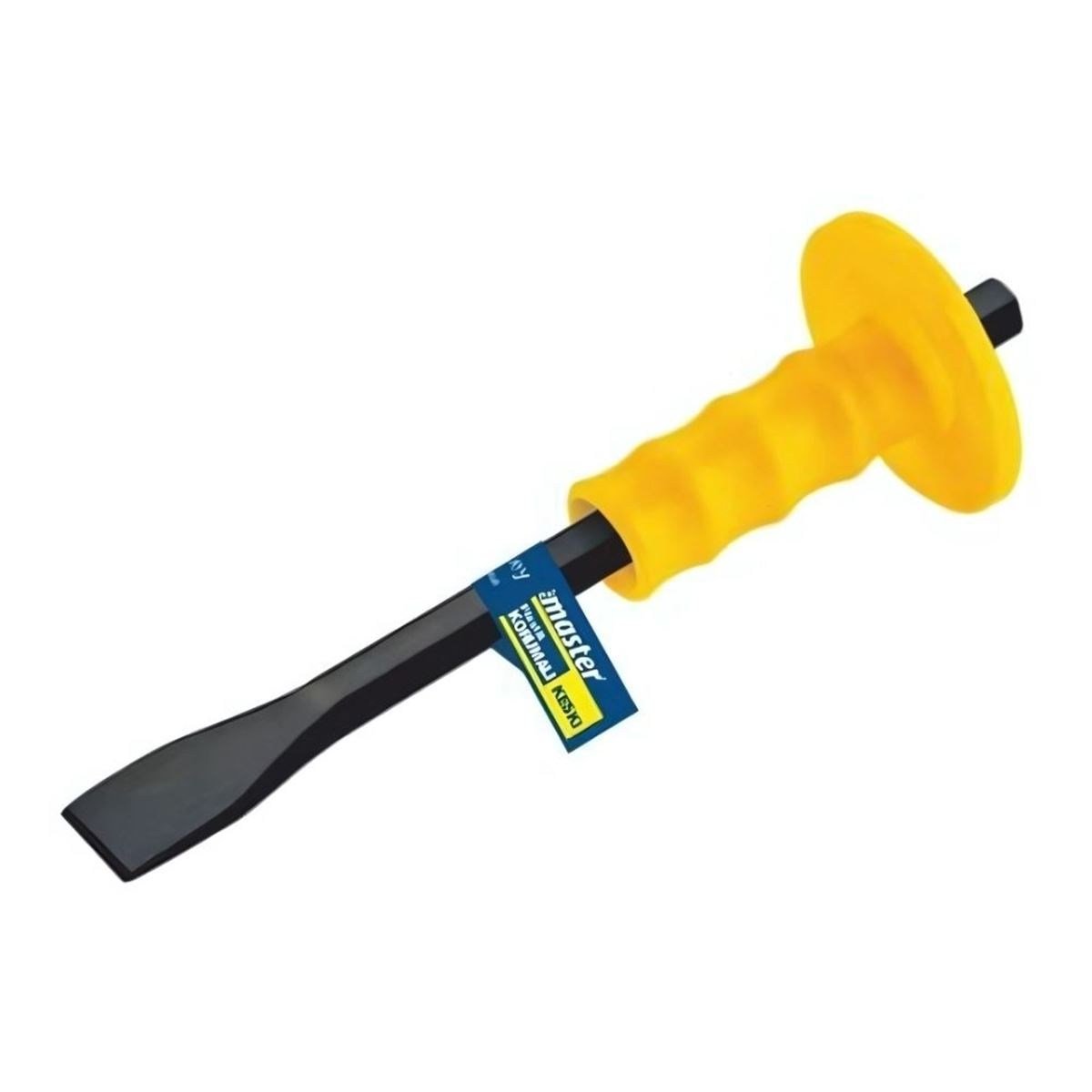 MASTER 501340 Kalkanlı Keski Plastik Korumalı 30 CM - Profesyonel El Korumalı Ağır Hizmet Beton ve Duvar Kırma Keskisi