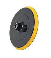 MASTER 503800 Cırt Zımpara Tabanı 115 mm - Profesyonel M14 Paslanmaz Göbekli Avuç Taşlama Matkap Uyumlu Cırtlı Zımpara Pedi