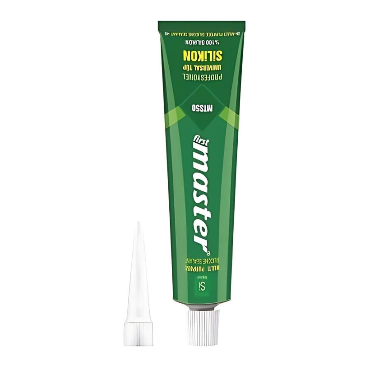 MASTER MTS50 Üniversal Tüp Silikon Şeffaf 50 ml - Tabancasız Pratik Ev Tipi Hobi ve Küçük Onarım Silikonu