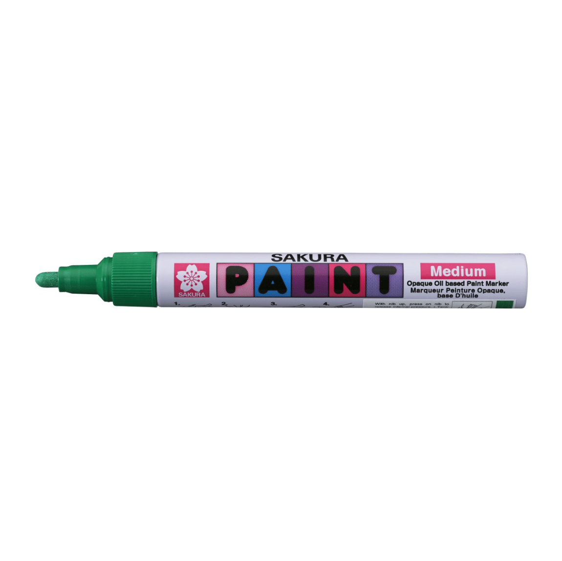 SAKURA Paint Marker Medium - Profesyonel Kalıcı Endüstriyel Metal, Cam ve Plastik Boya Kalemi