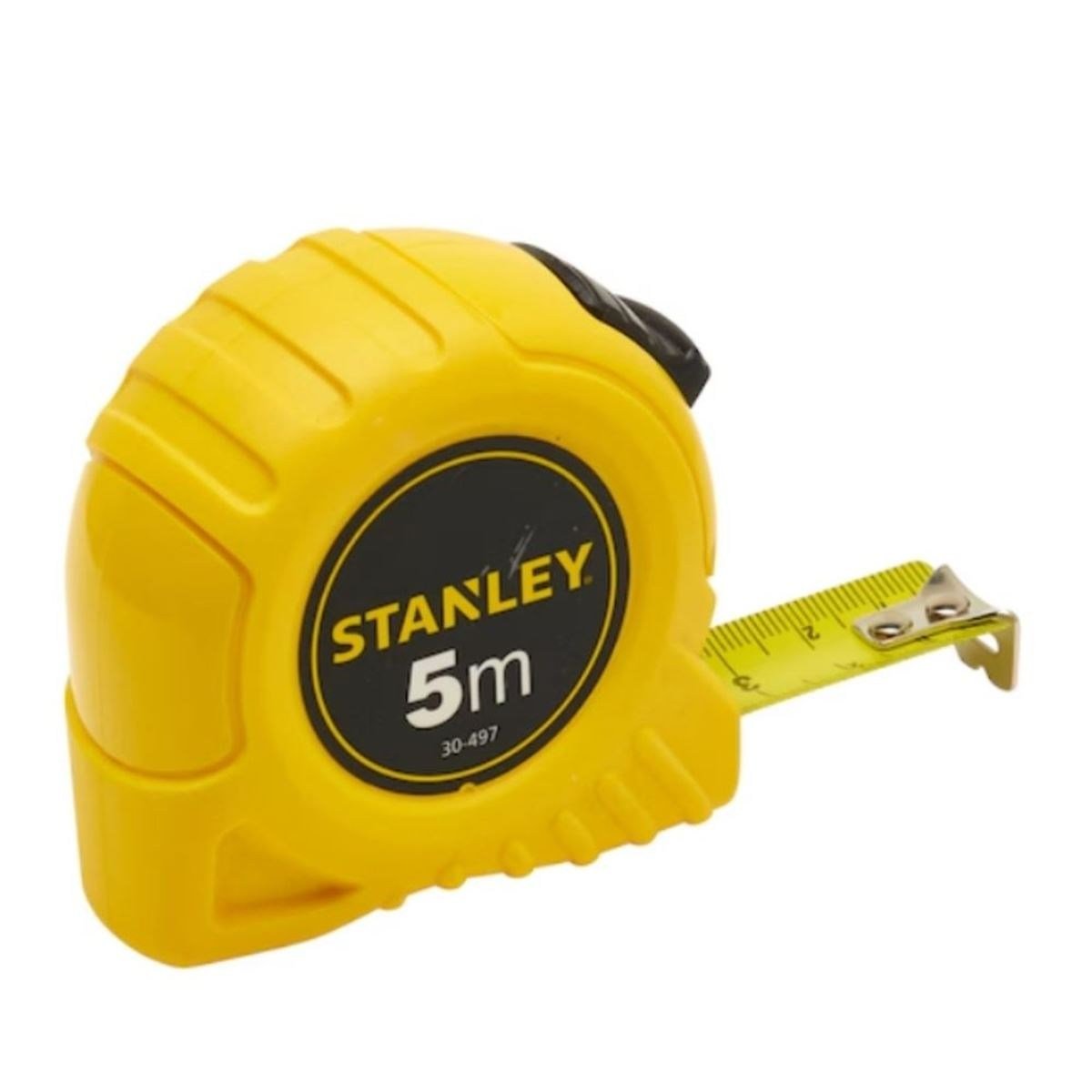 STANLEY 1-30-497 Şerit Metre 5 Mt x 19 mm - Profesyonel Darbeye Dayanıklı Tylon Kaplama Metre