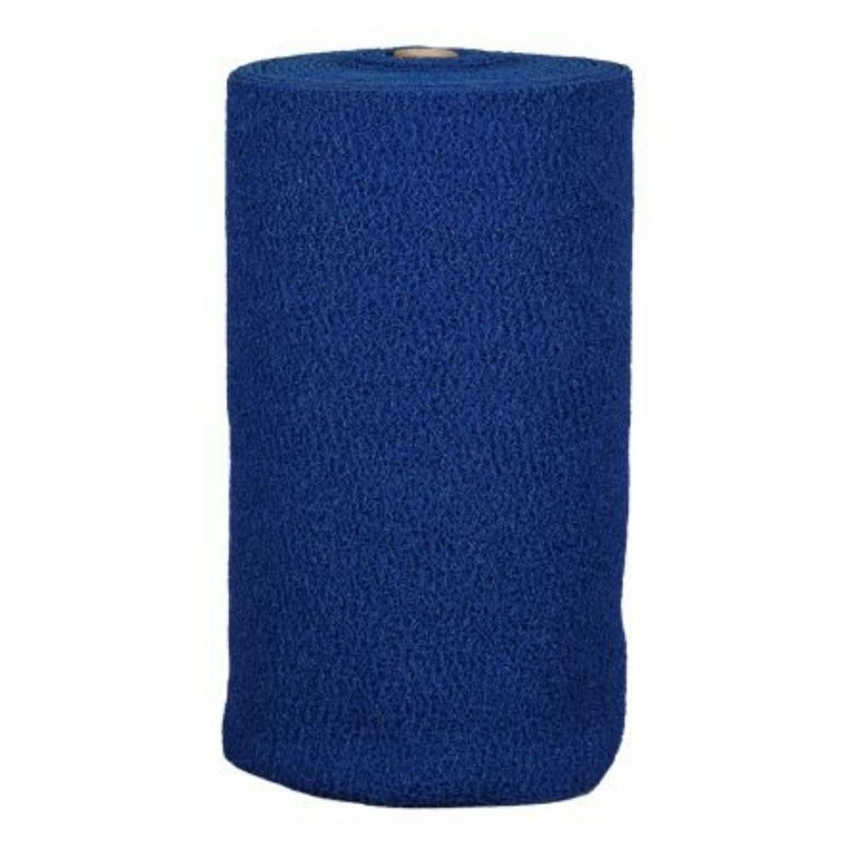WALKMATS Kıvırcık Paspas Mavi 12 mm 100 cm 20 m² - Profesyonel Kalın Şantiye, Bina, İş Yeri Girişi ve Kaymaz Zemin Kaplama Rulosu