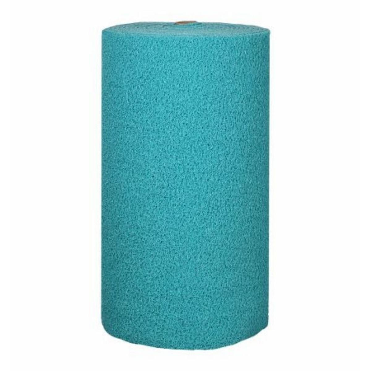 WALKMATS Kıvırcık Paspas Turkuaz 12 mm 100 cm 20 m² - Profesyonel Kalın Şantiye, Bina, İş Yeri Girişi ve Kaymaz Zemin Kaplama Rulosu