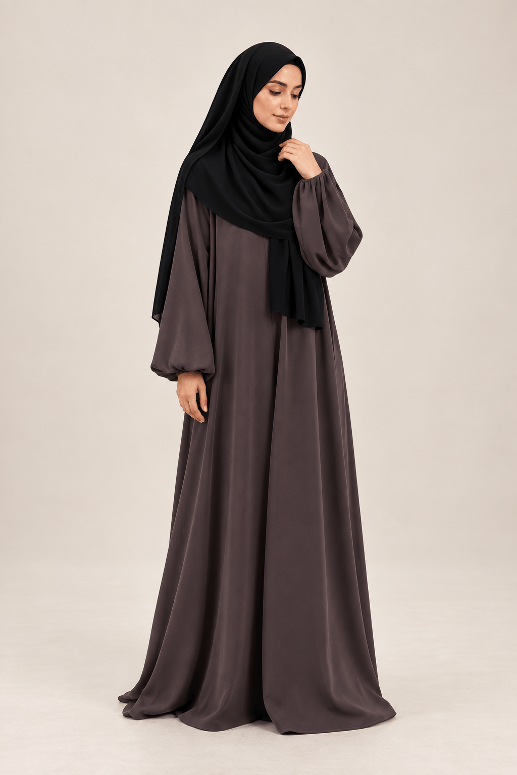 HİBİSKUS HİRA MODEL--Ferace