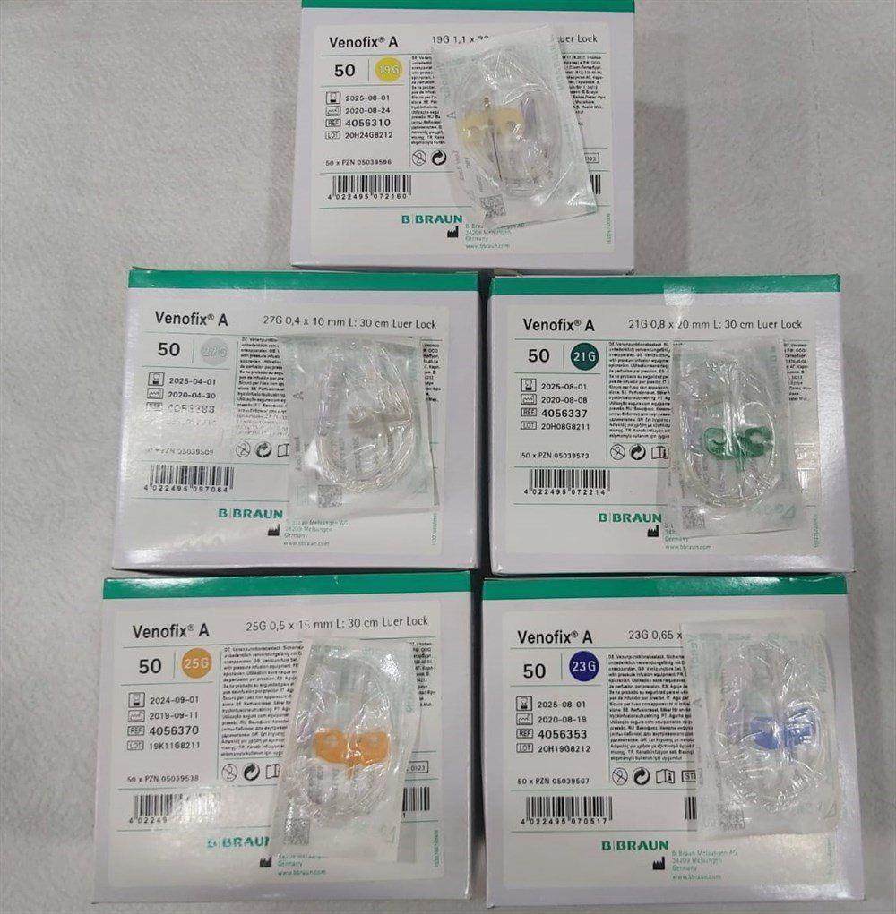 B.Braun Venofix Kelebek Set Braun 50 Li