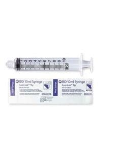 BD 10ml Luer-Lock (Kilitli-Vidalı) Tip İğnesiz Enjektör