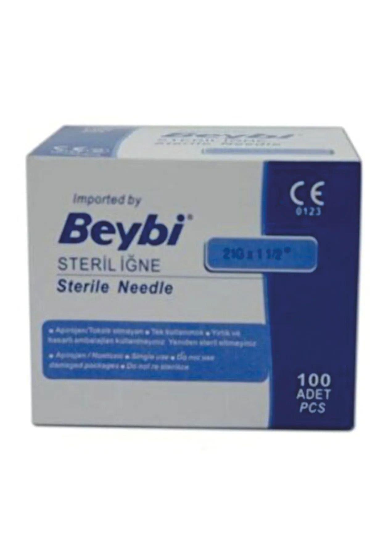 BEYBİ Enjektör Iğne Ucu Siyah 22g 100lü