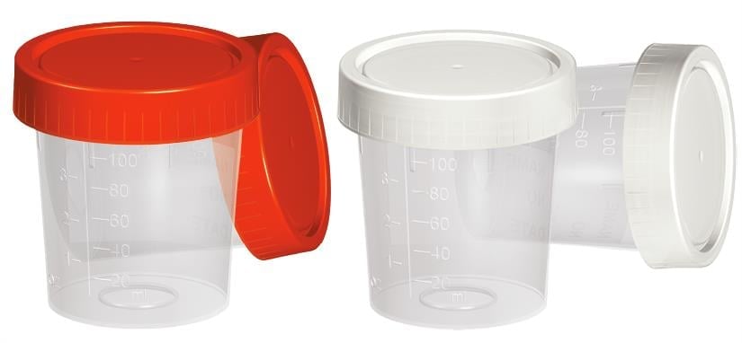 FıratMed Steril İdrar Kabı Aseptik-Numune Kabı 100 ml 50 Adet