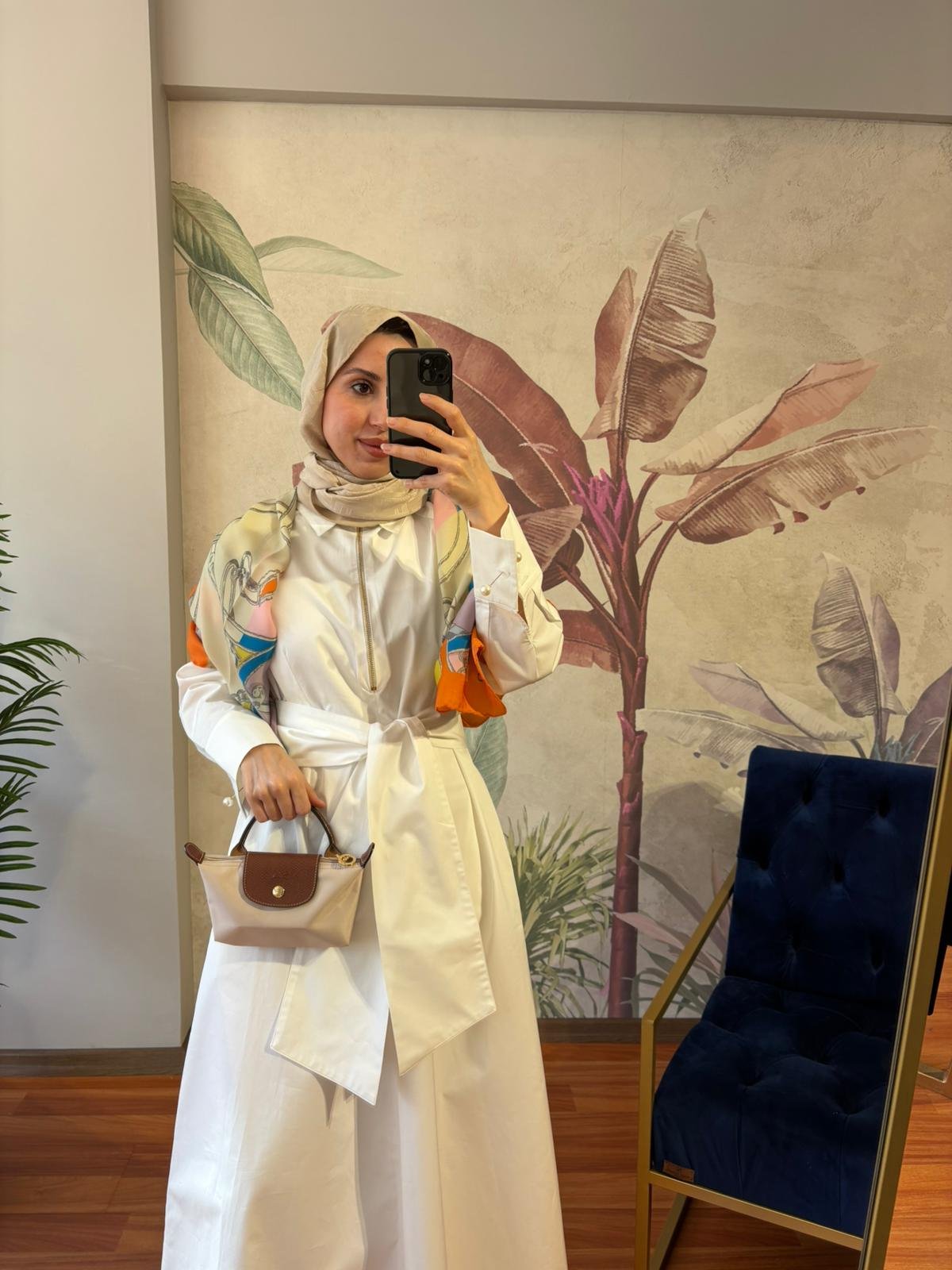 Kırık Beyaz Lilya Elbise 