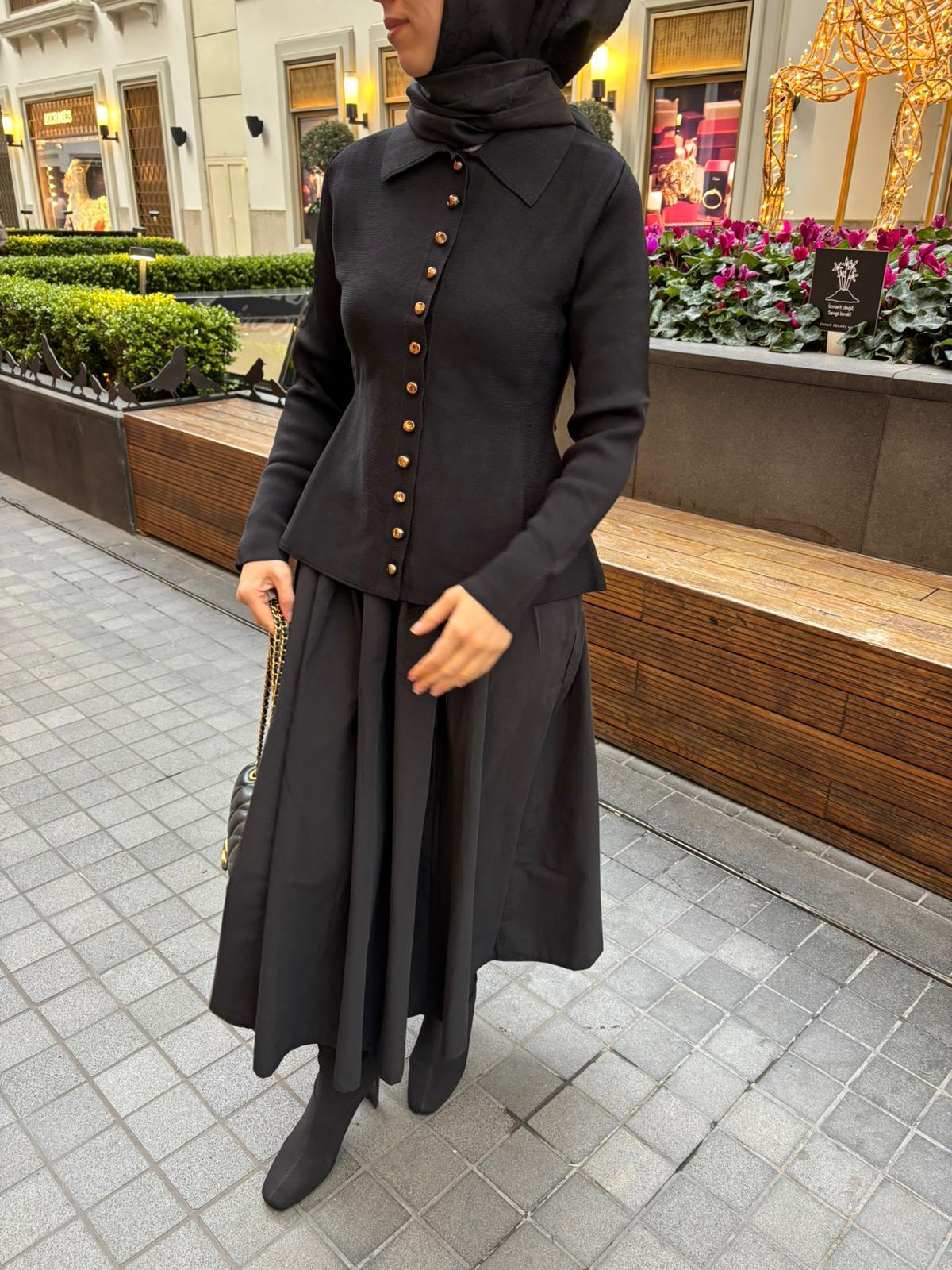 Lady Siyah Hırka