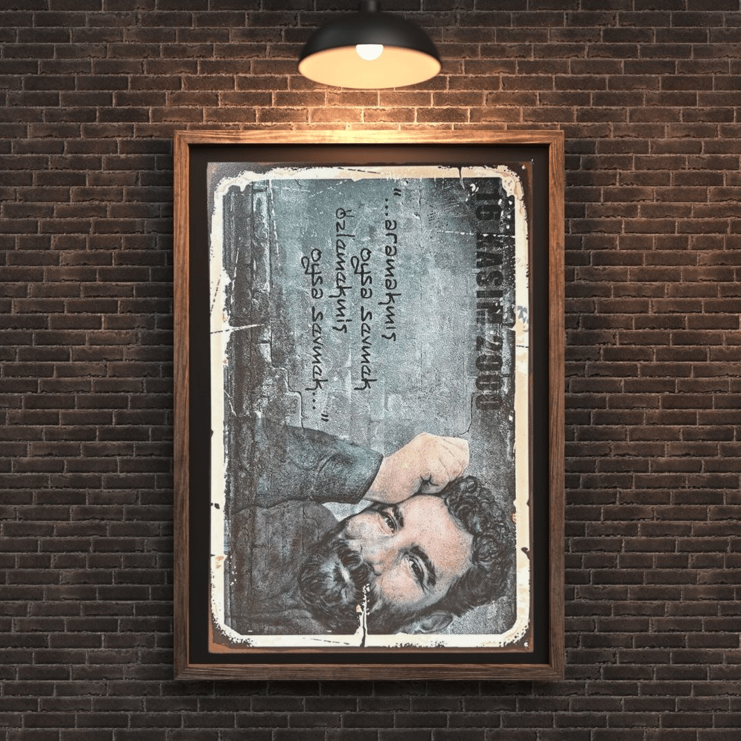 30x20 cm Ahmet Kaya Tablo 4