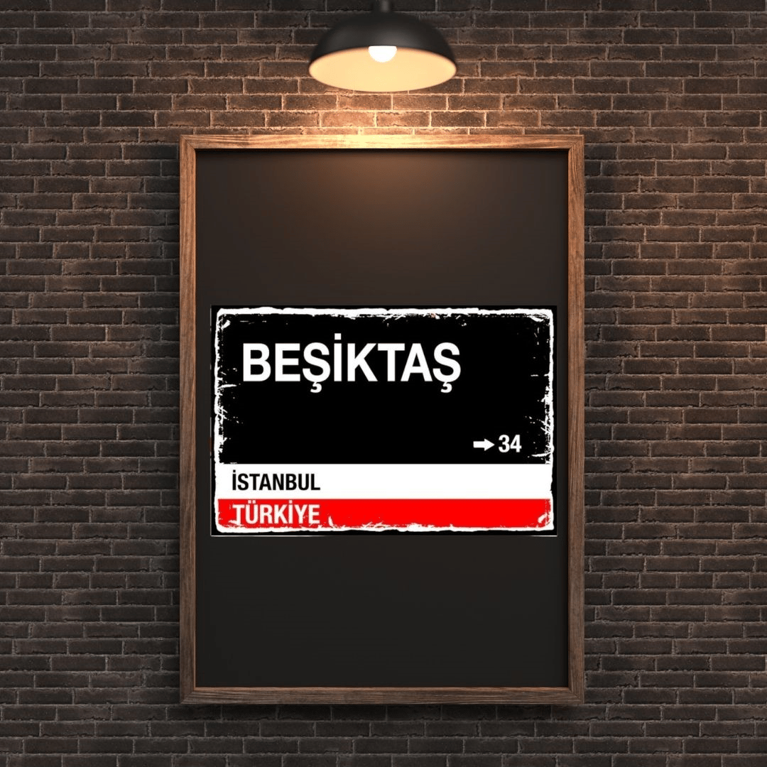 30x20 cm Beşiktaş 2