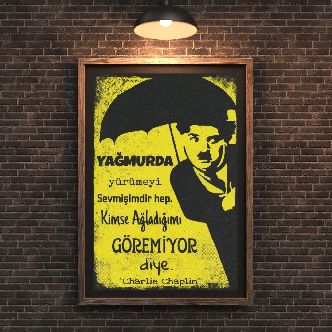 30x20 cm Charlie Chaplin 2
