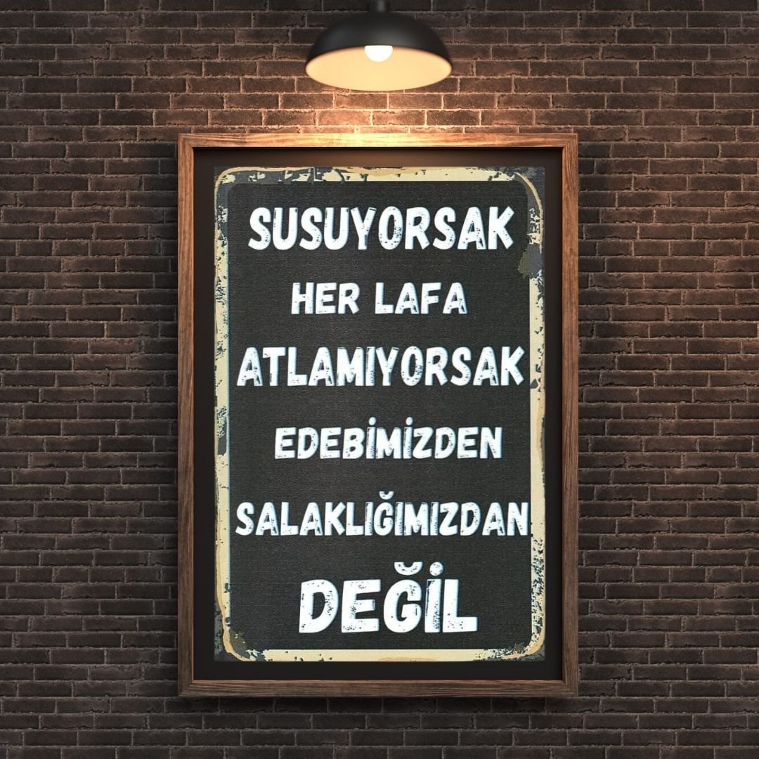 30x20 cm Susuyorsak Her Lafa