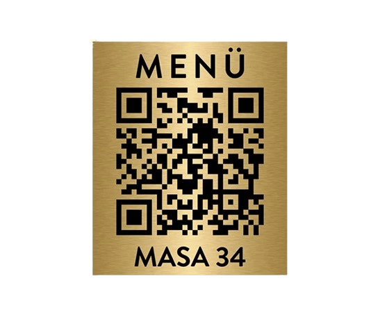 QR MENÜ NUMARALI