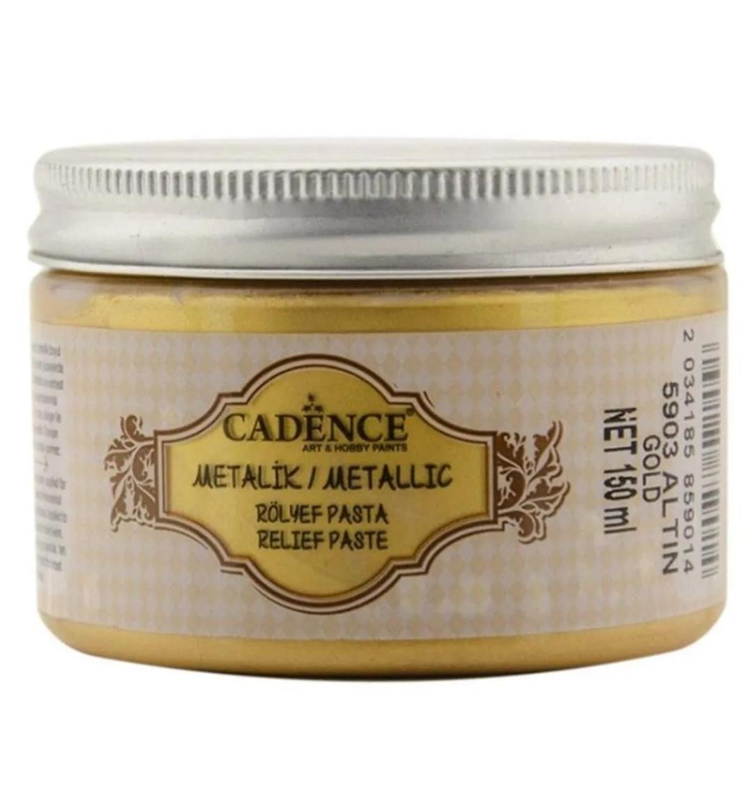 metalık rolyef gold