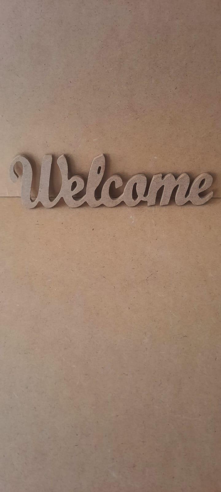 welcome yazisi