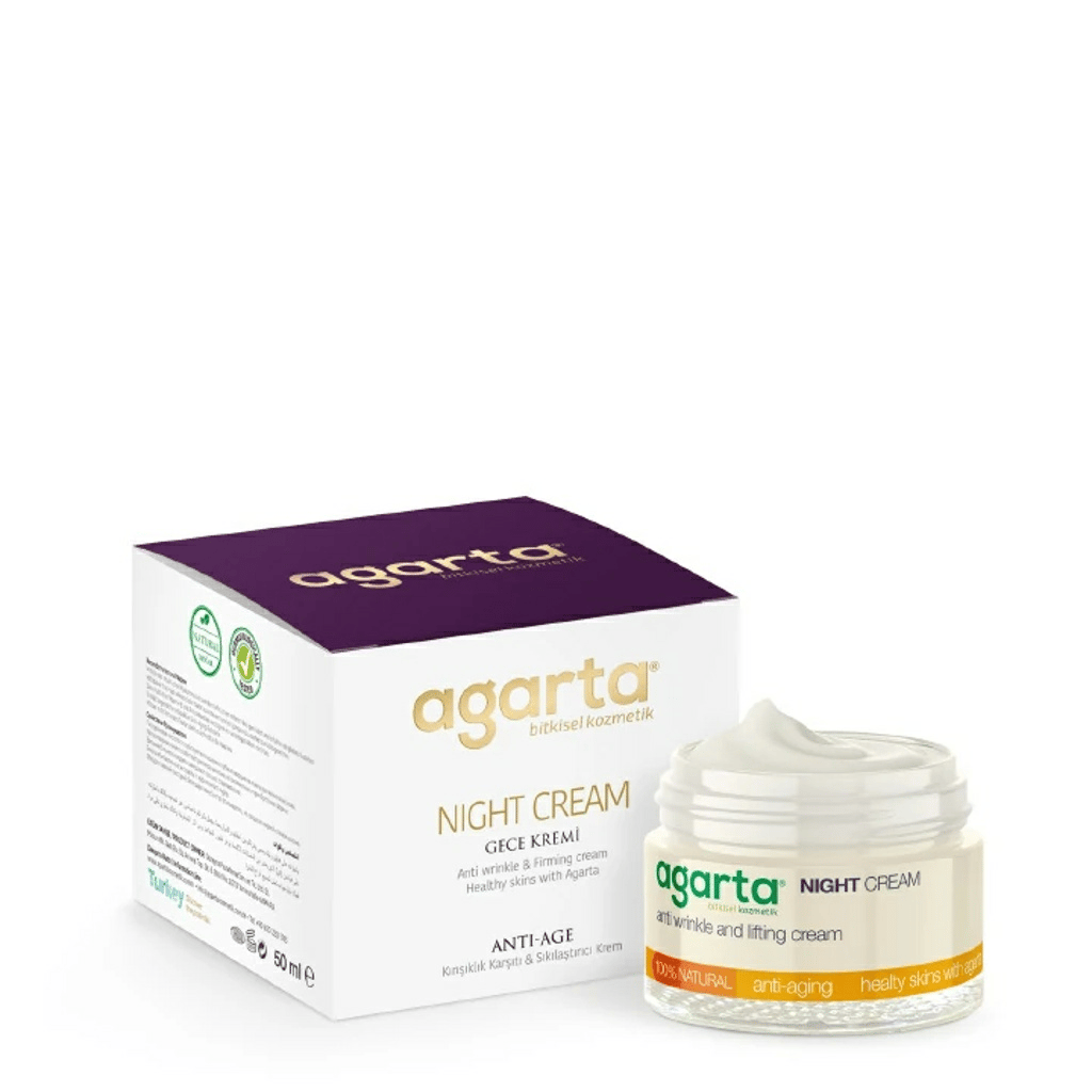 Doğal Yaşlanma Karşıtı Antı Agıng Gece Bakım Kremi 50 ml