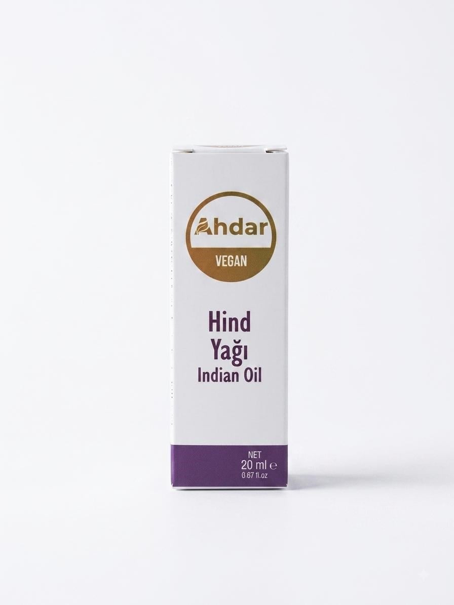 AHDAR VEGAN 20ML.HİND YAĞI