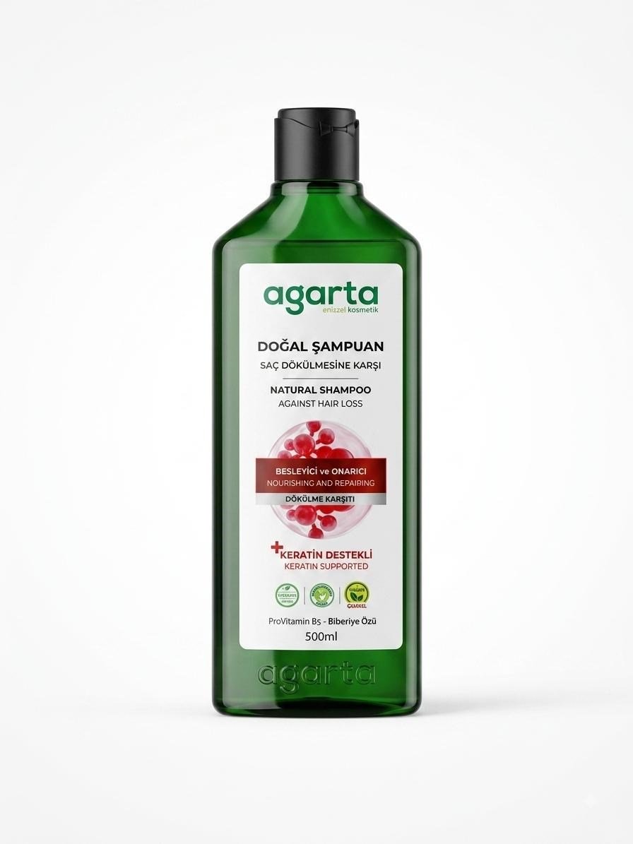 Doğal Şampuan Saç Dökülmesine Karşı Çözüm 400 Ml