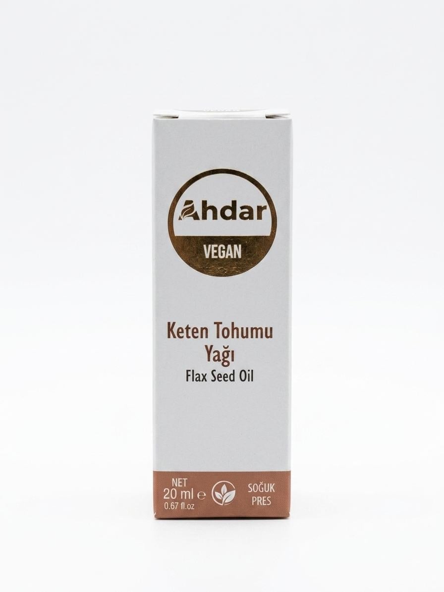 AHDAR VEGAN 20ML. KETEN TOHUMU YAĞI 