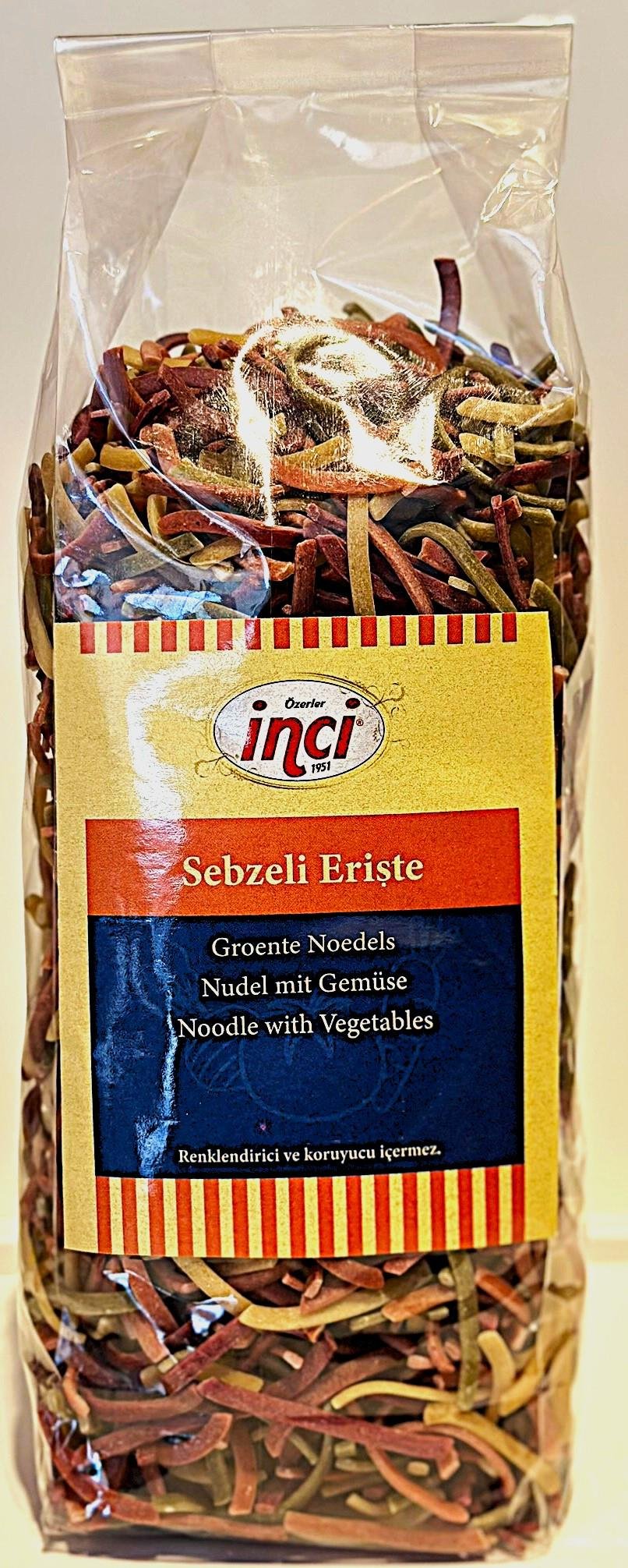 Özerler İnci Sebzeli Erişte 400 gr 