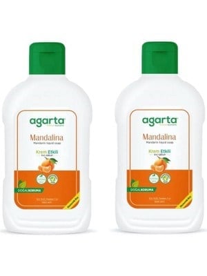 Agarta Doğal Mandalina Sıvı Sabun 1500 ml