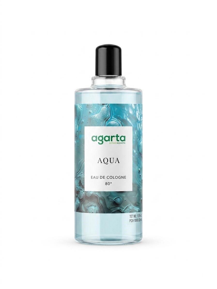Agarta Aqua Kolonya 80 Derece Cam Şişe 250 ml