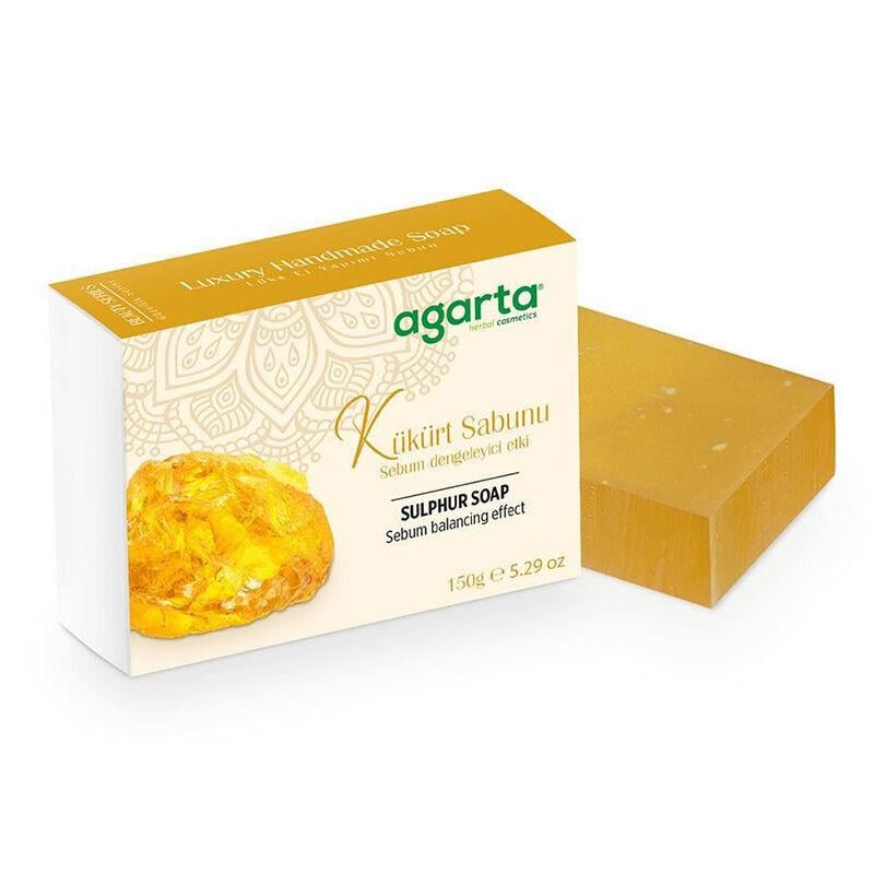 Agarta Doğal El Yapımı Kükürt Sabunu 150 gr
