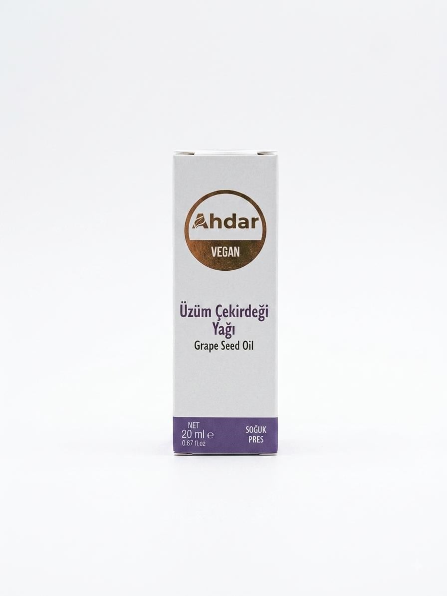 AHDAR VEGAN 20ML.ÜZÜM ÇEKİRDEĞİ YAĞI