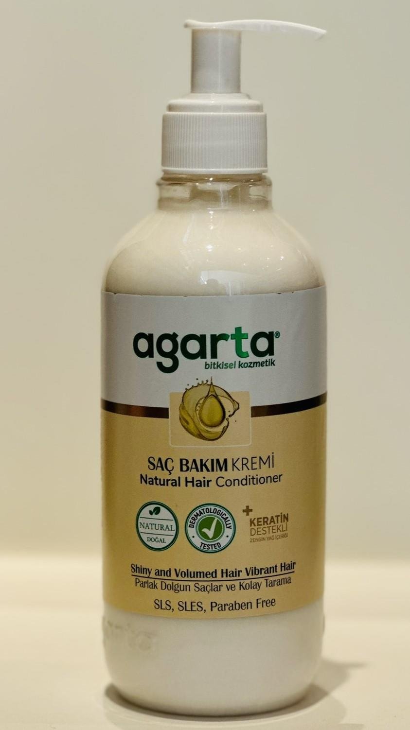Agarta Doğal Güçlü Bakım Saç Kremi 400 ml