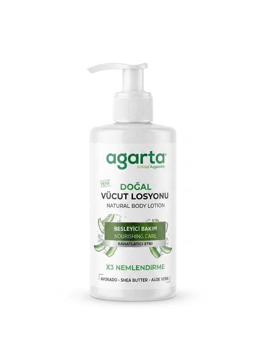 Agarta Doğal Nemlendirici Vücut Losyonu - 300 Ml