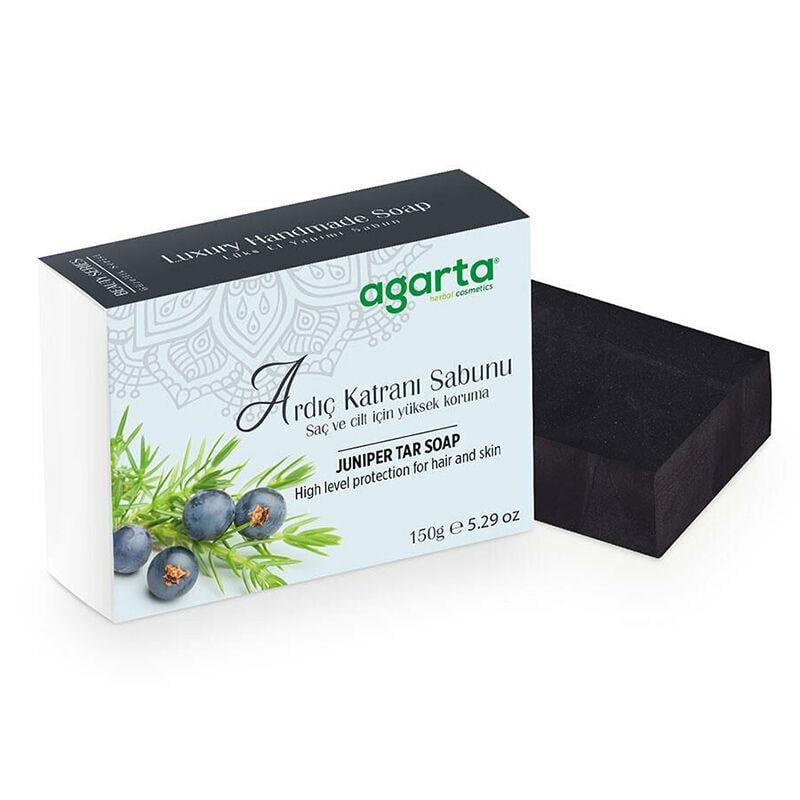Agarta Doğal El Yapımı Ardıç Katranı Sabunu 150 gr