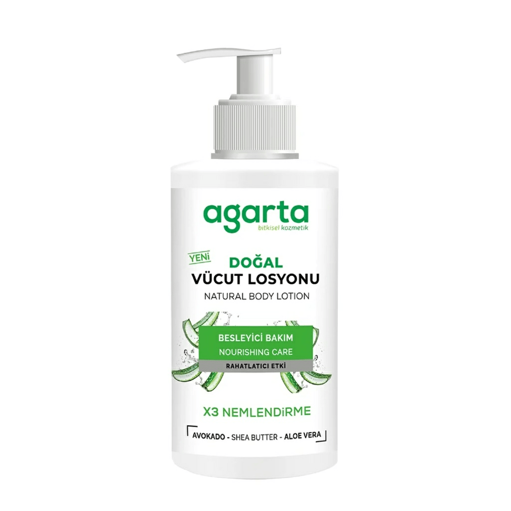 Doğal Nemlendirici Vücut Losyonu - 300 Ml