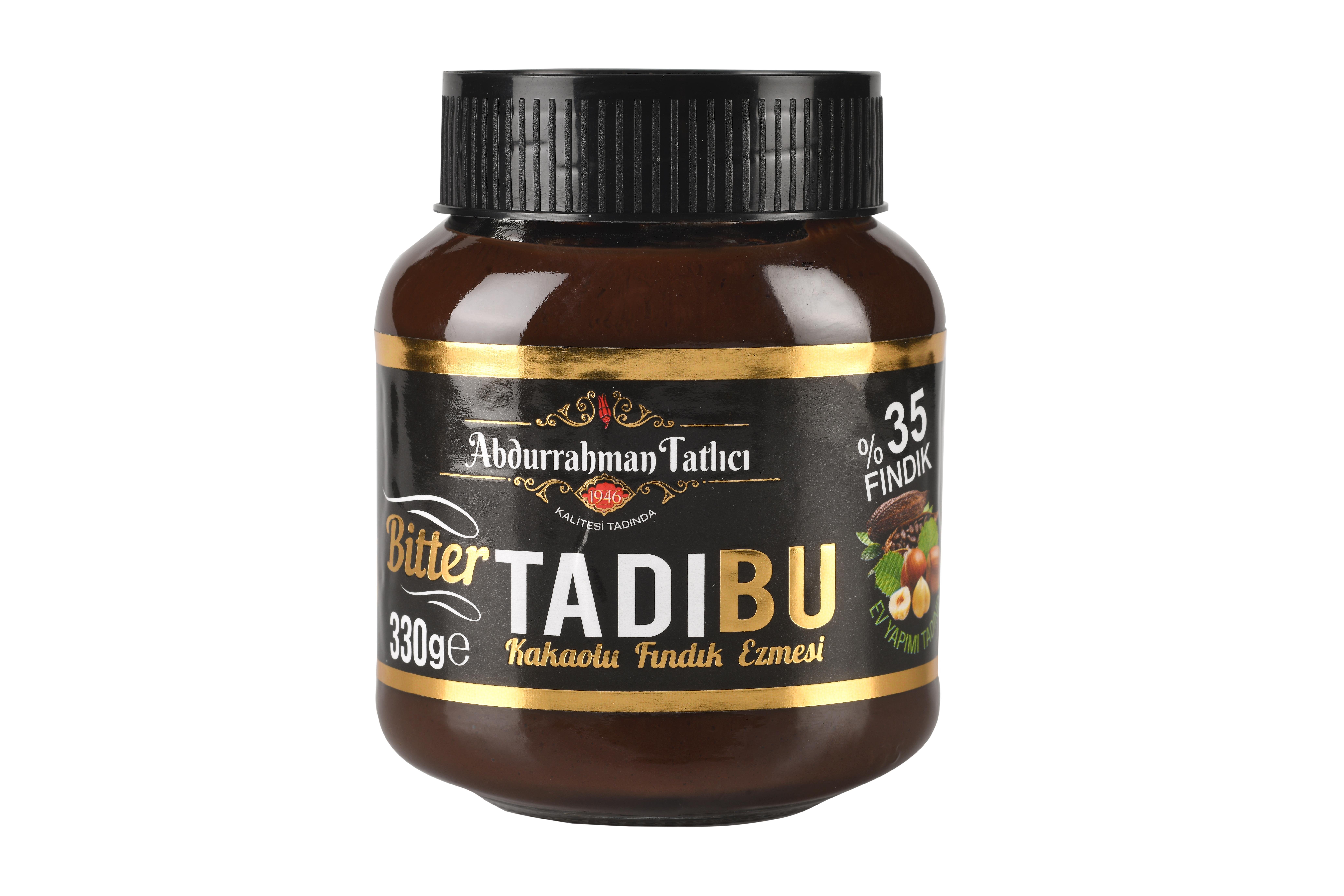 Tadıbu Kakaolu Fındık Ezmesi Bitter 330 Gr