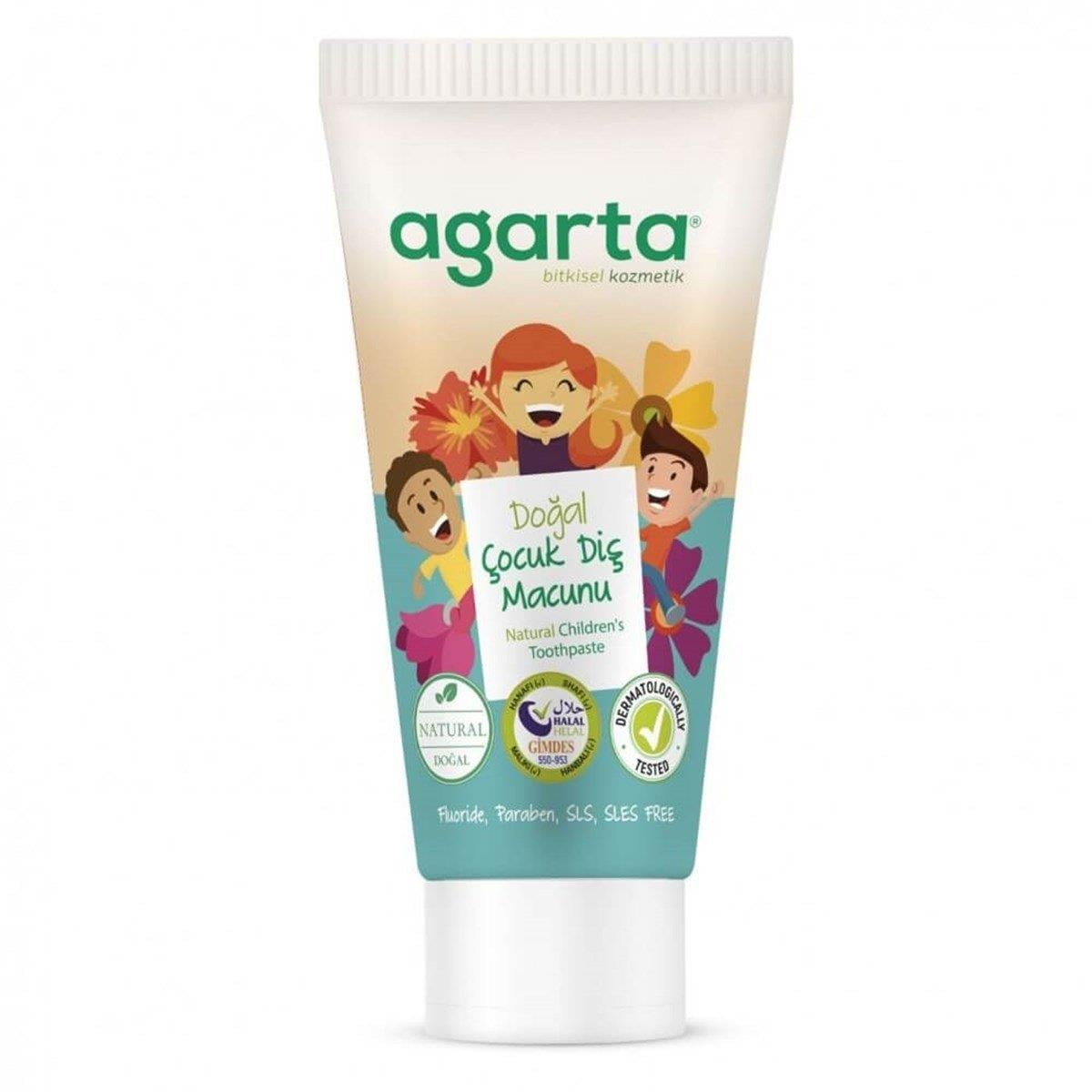 Doğal Çocuk Diş Macunu Çilekli 75 Ml