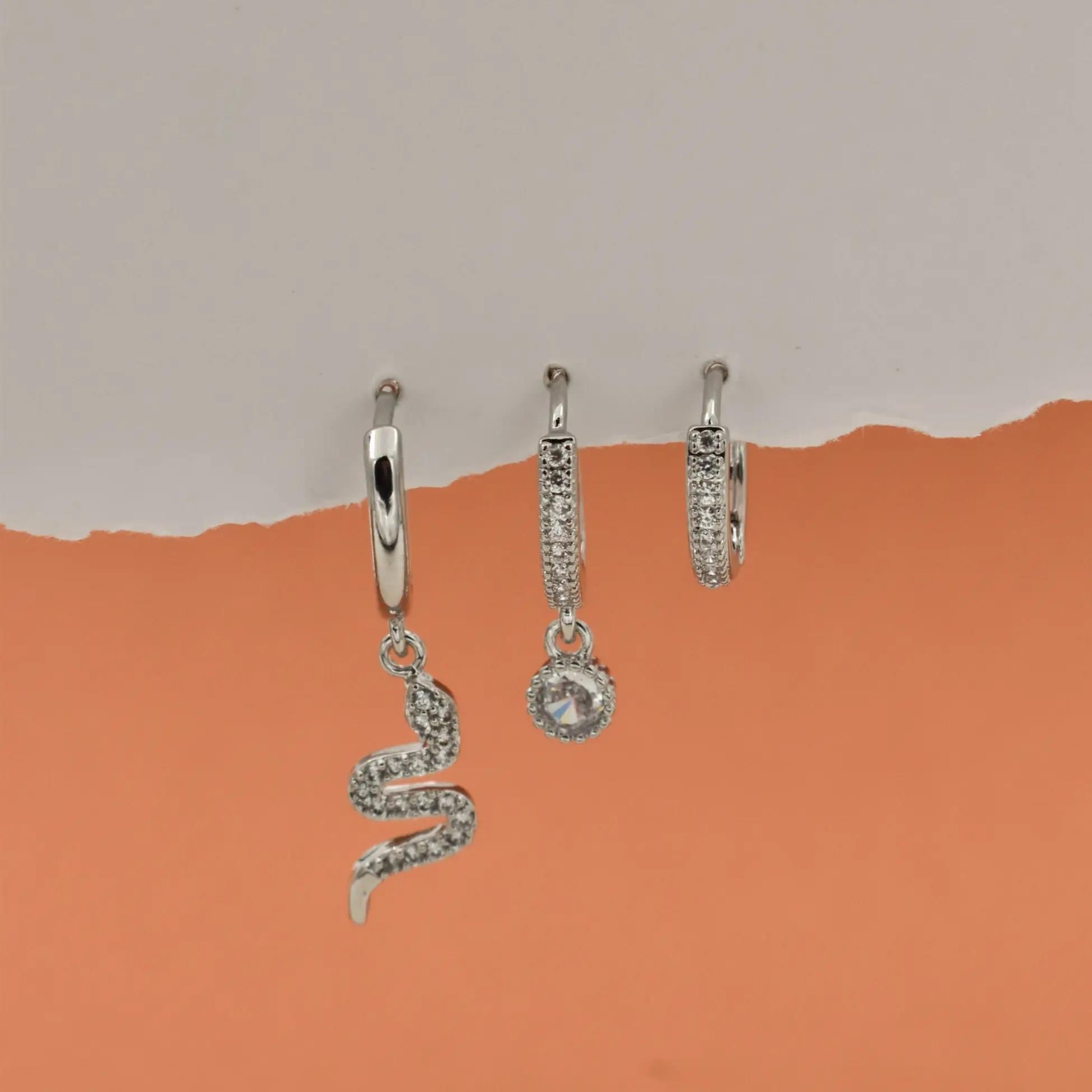 Snake Set Küpe