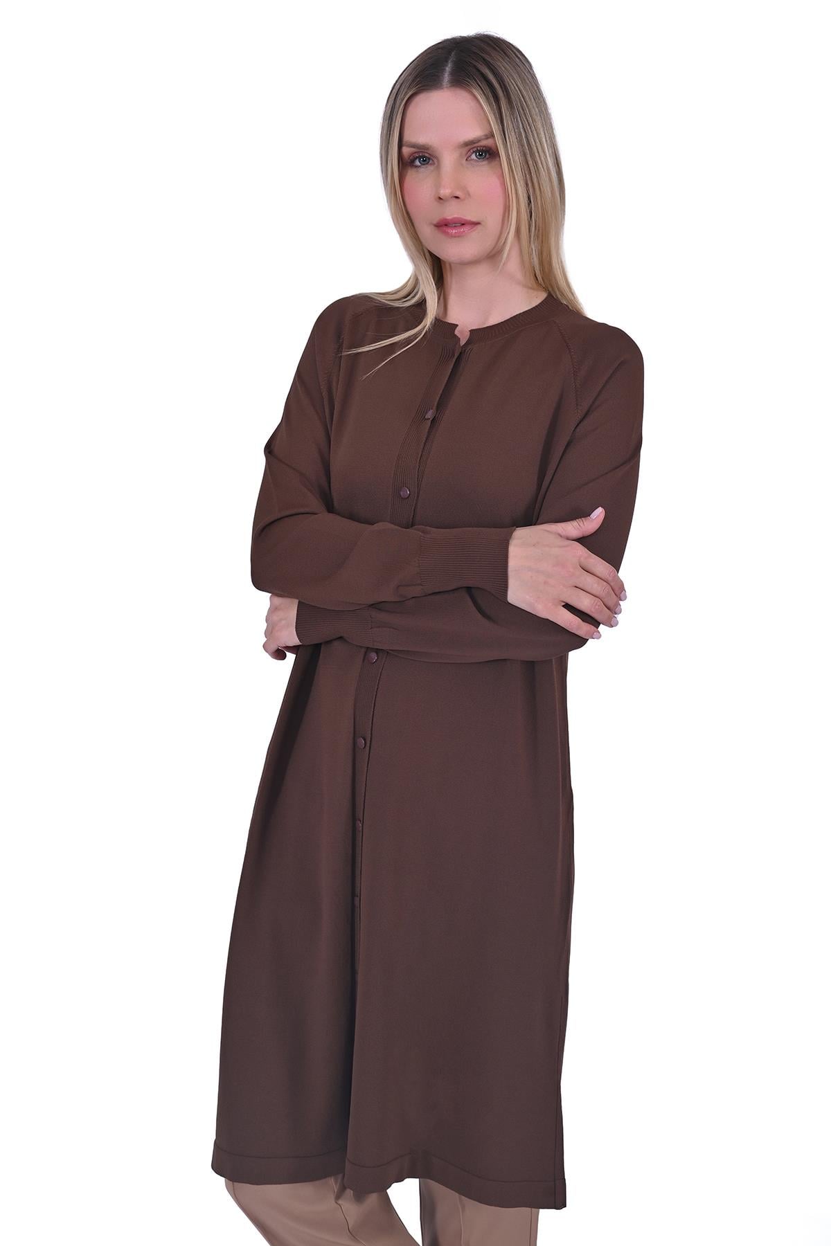 A Triko Hırka BROWNİ