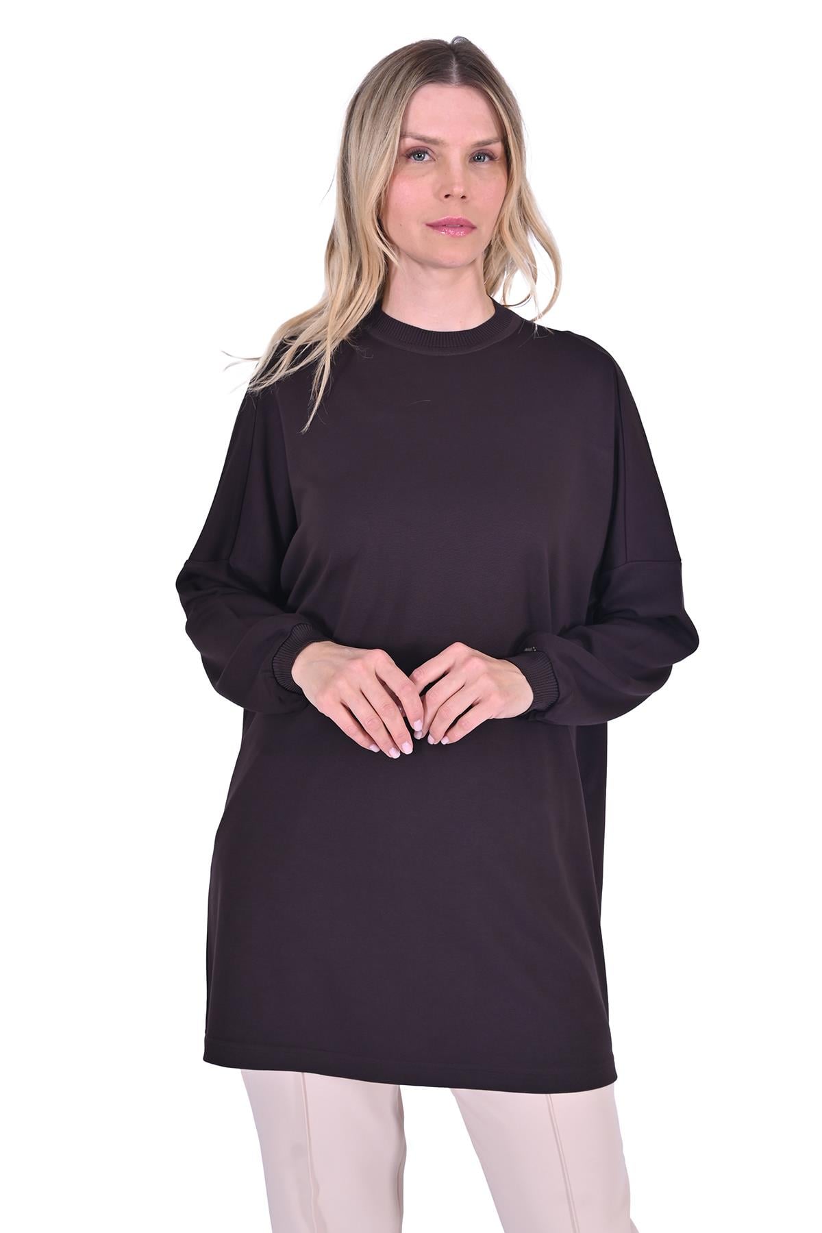 Basıc Tunik KAHVE