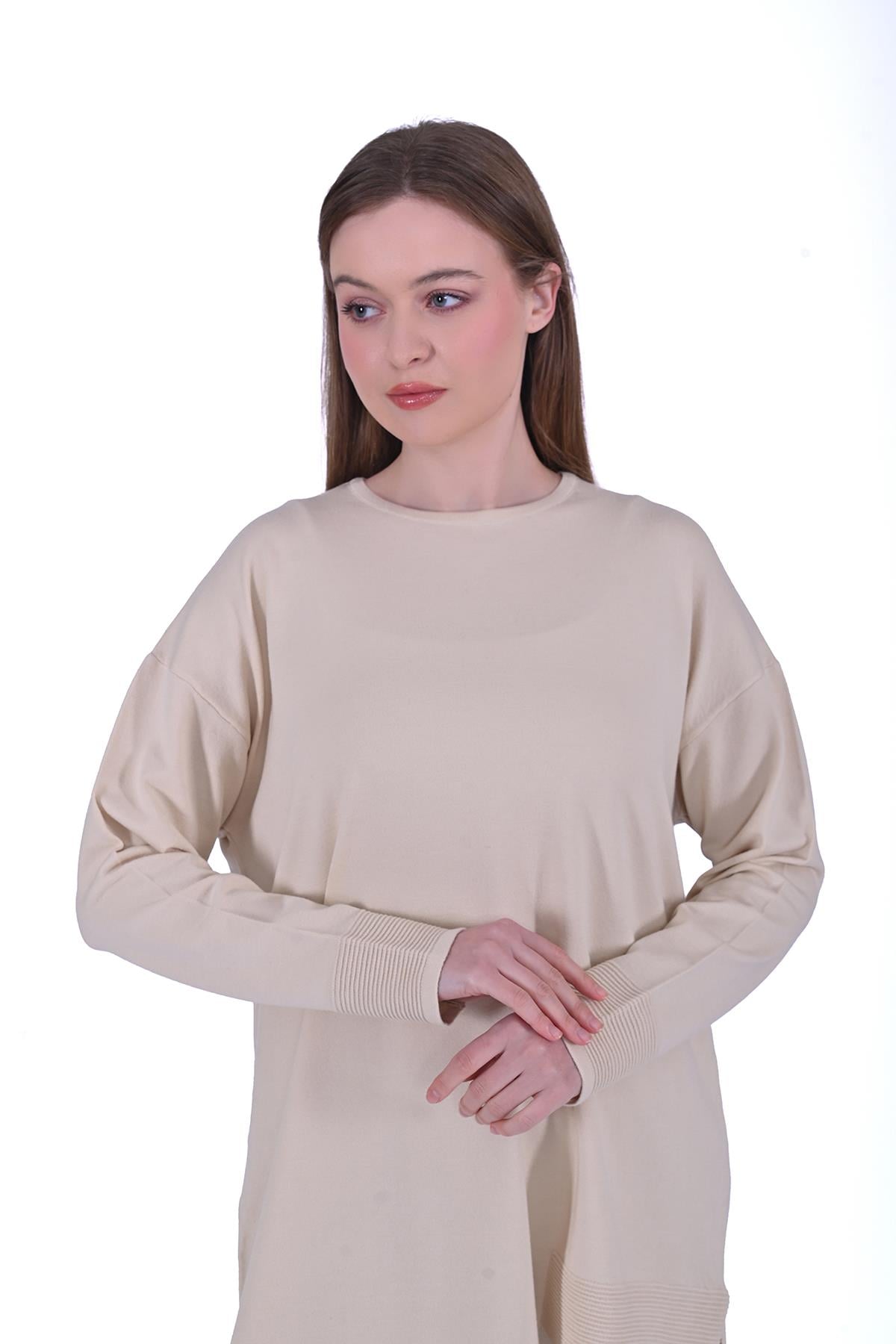 Bekletmeli Tunik VANİLYA