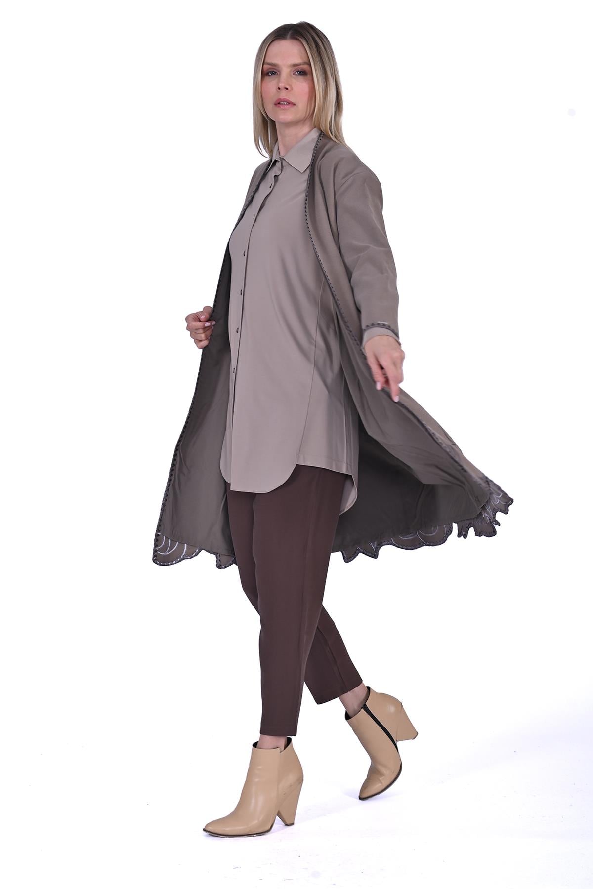 Shepherd's Stitched Cape MINK